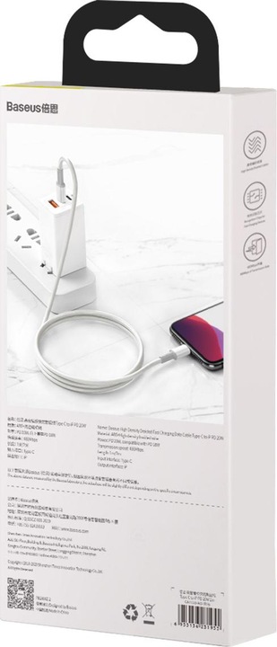 Produktbild Baseus USB C – Lightning (1 m, USB 2.0)