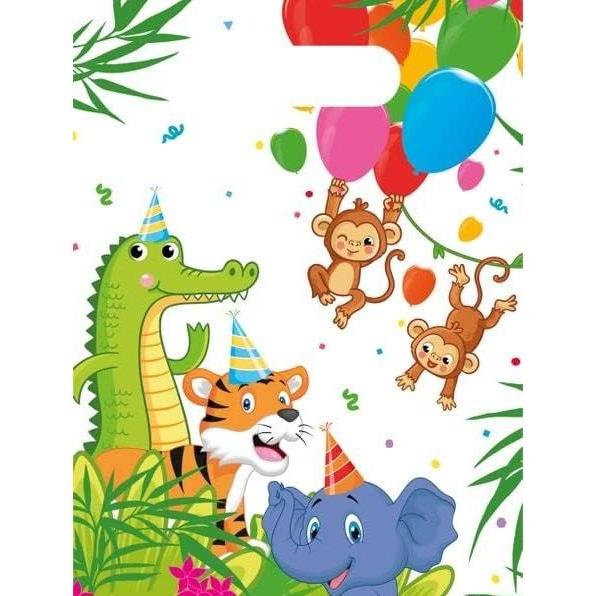 Thumbnail - Magni Partytüten Jungle 6er