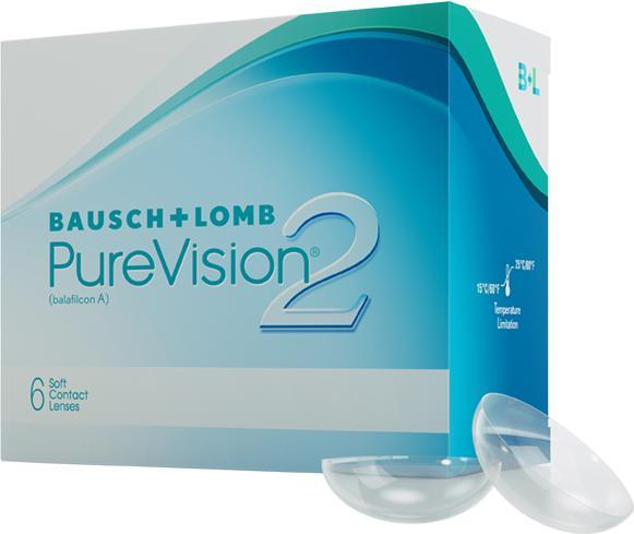 Image du produit PureVision 2 HD (-7.5, Lentille mensuelle, 6 pièce(s), Sphérique)