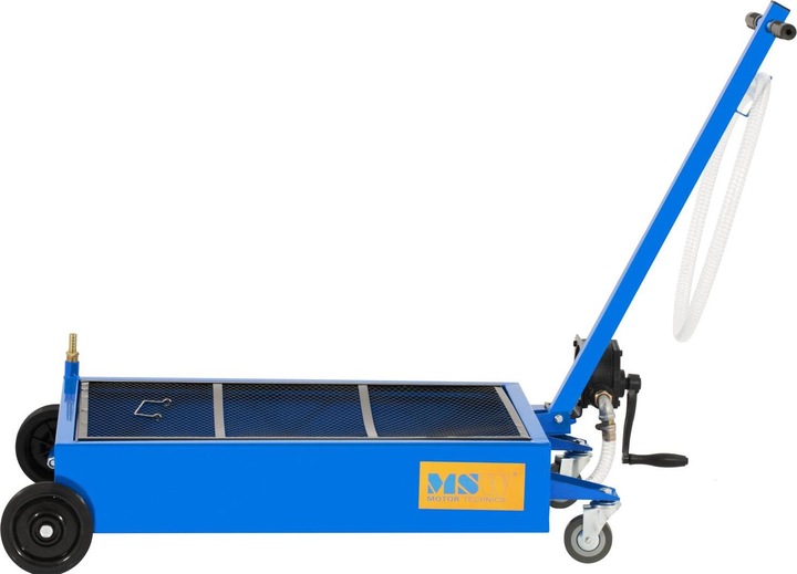 Produktbild MSW Ölwanne Ölauffangbehälter Ölauffangwanne Werkstatt aus Stahl 55 L Handpumpe