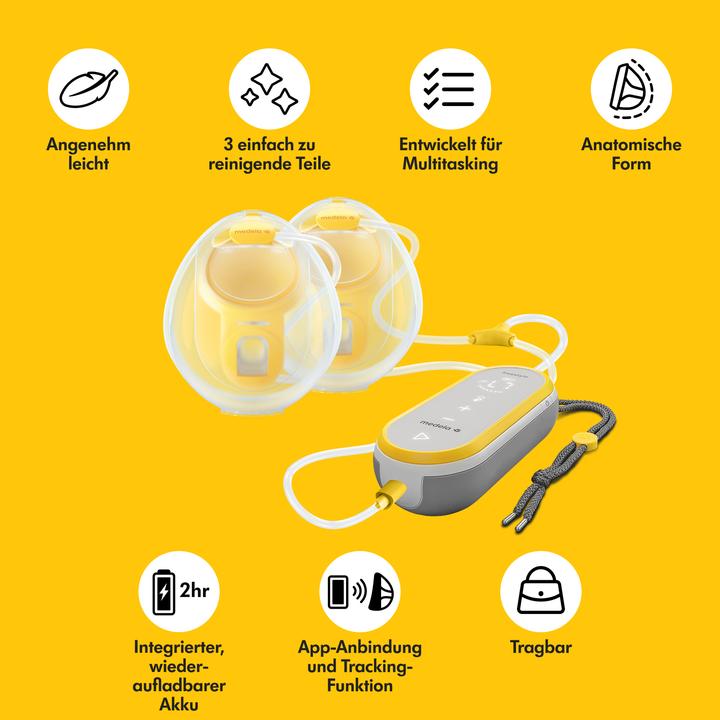 Image du produit Medela Tire-lait électrique double Freestyle Hands-free