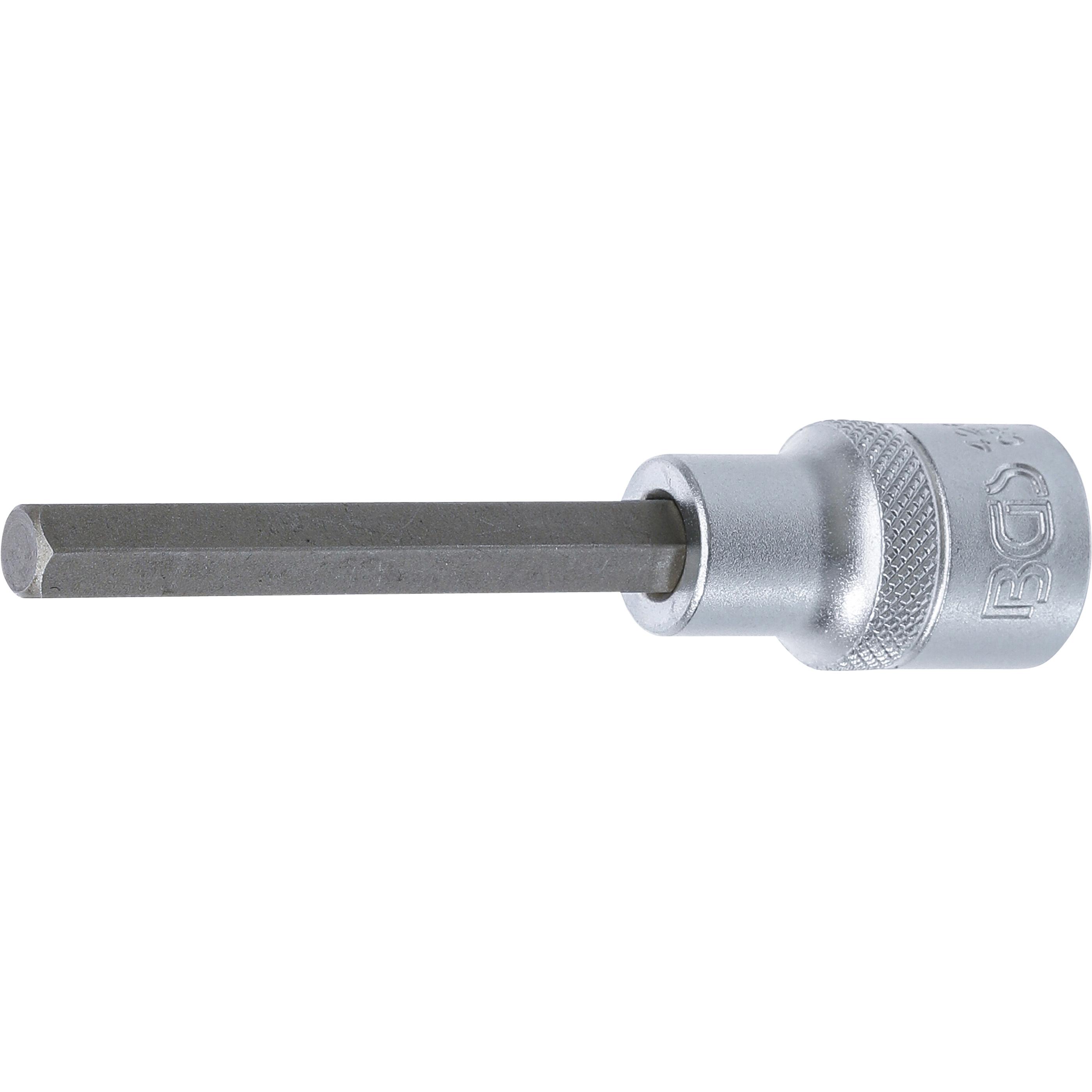 BGS, Bits, Bit-Einsatz Länge 100 mm Antrieb Innenvierkant 12,5 mm (1/2") Innensechskant 8 mm (12,5 mm)