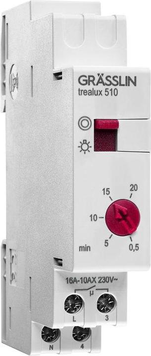 Elbro trealux 510 automatic staircase controller, minute or continuous light, 2600 W