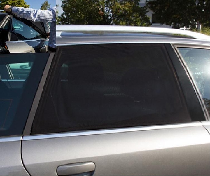 Actual product image Cartrend Car sun protection door sock, set of 2 for vehicles with window frames, in the width of
