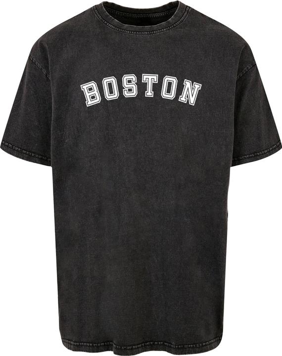 Produktbild Merchcode Boston X Acid Washed Heavy Oversize Tee - 111571 (L)