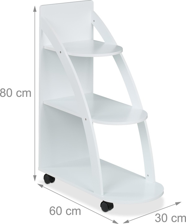 Immagine prodotto Relaxdays Carrello per-bagno