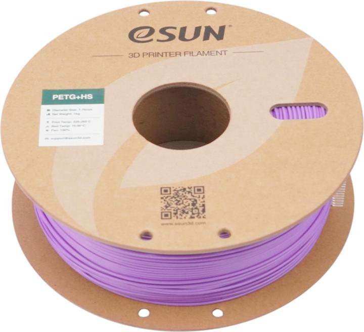 Produktbild eSUN Filament PETG+ HS Violett 1.75 mm 1 kg (1.75 mm, 1000 g)