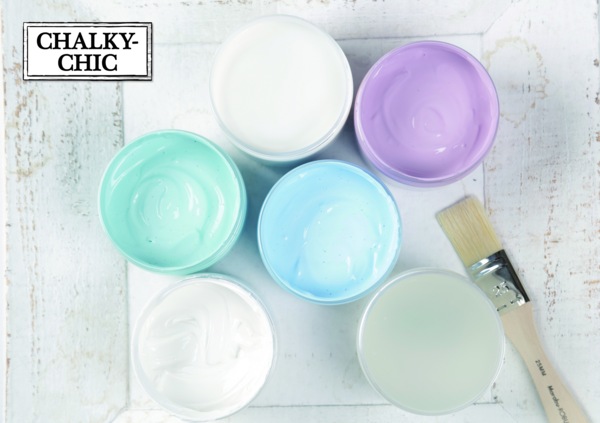 Immagine prodotto Marabu Pittura a gesso "Chalky-Chic* (Blu fumo, 100 ml)