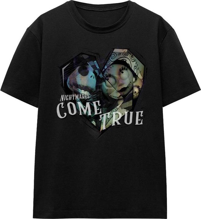 Immagine prodotto The Nightmare Before Christmas Nightmares Come True Maglietta Adulto Unisex (M)