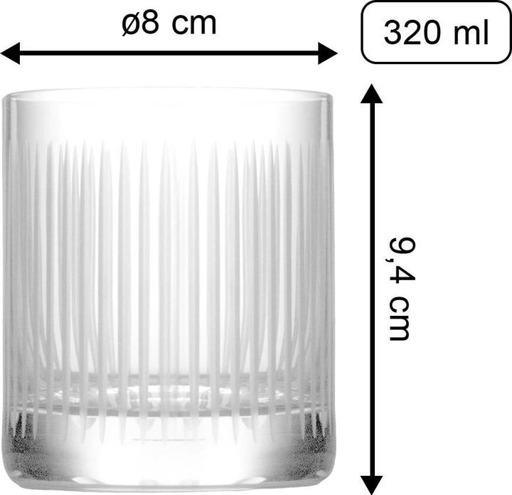 Produktbild Stölzle Whiskyglas pur Soho New York Bar 320 ml (3.20 dl, 6 x, Whiskygläser)