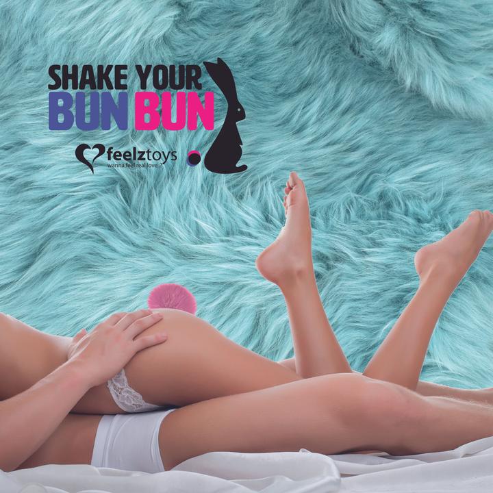 Immagine prodotto FeelzToys Bunny Tails Butt Plug rosa