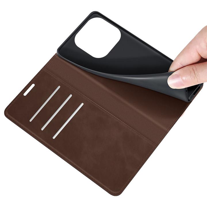 Produktbild Cazy Book Case Kompatibel mit iPhone 13 Pro - Hülle klappbar Magnetisch Kunstleder - (Apple iPhone 13 Pro)