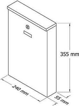 Produktbild Haushalt Mailboxpd955 Old Copper