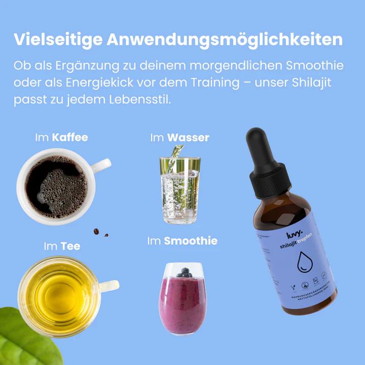 Actual product image Luvy Shilajit drops (Droplet, 60 g)