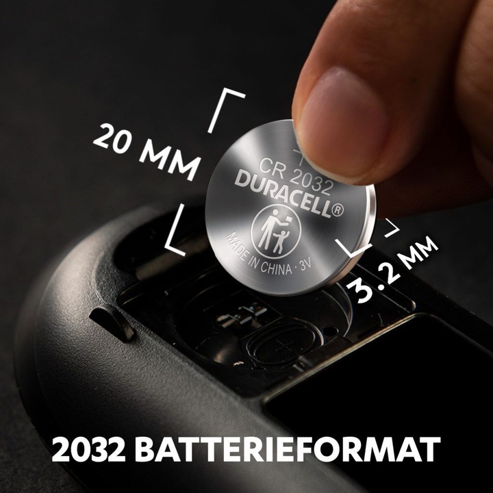Produktbild Duracell CR2032 (4 Stk., CR2032, 225 mAh)
