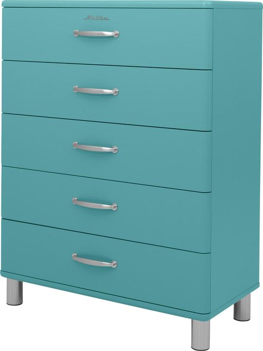 Produktbild tenzo Malibu Kommode Metall/Holzwerkstoff 86x41x111 cm (86 x 41 x 111 cm)