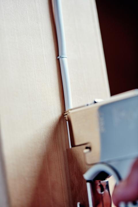 Actual product image Rapid Type 28 Cable clamp 10 mm white