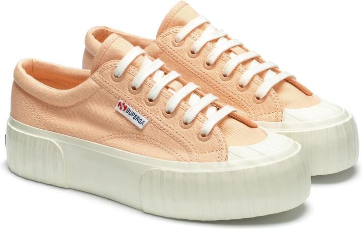 Actual product image Superga Womens/Ladies 2631 Stripe Platform Trainers (38)