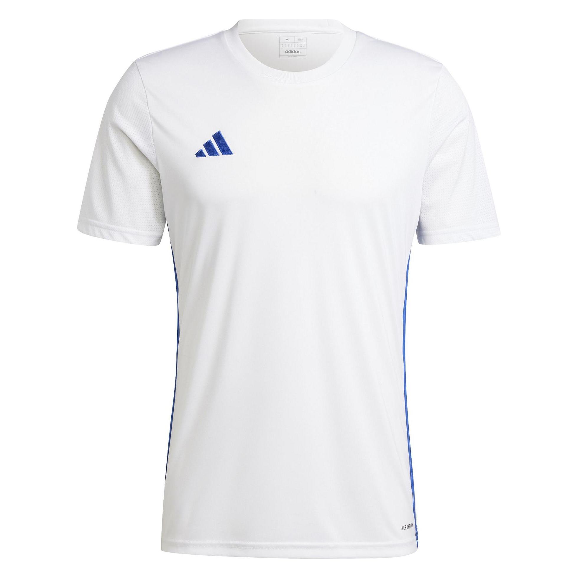 Adidas, Mannen, Sportief Shirt, Tabelle 23 Jersey (M), Blauw, Wit, M