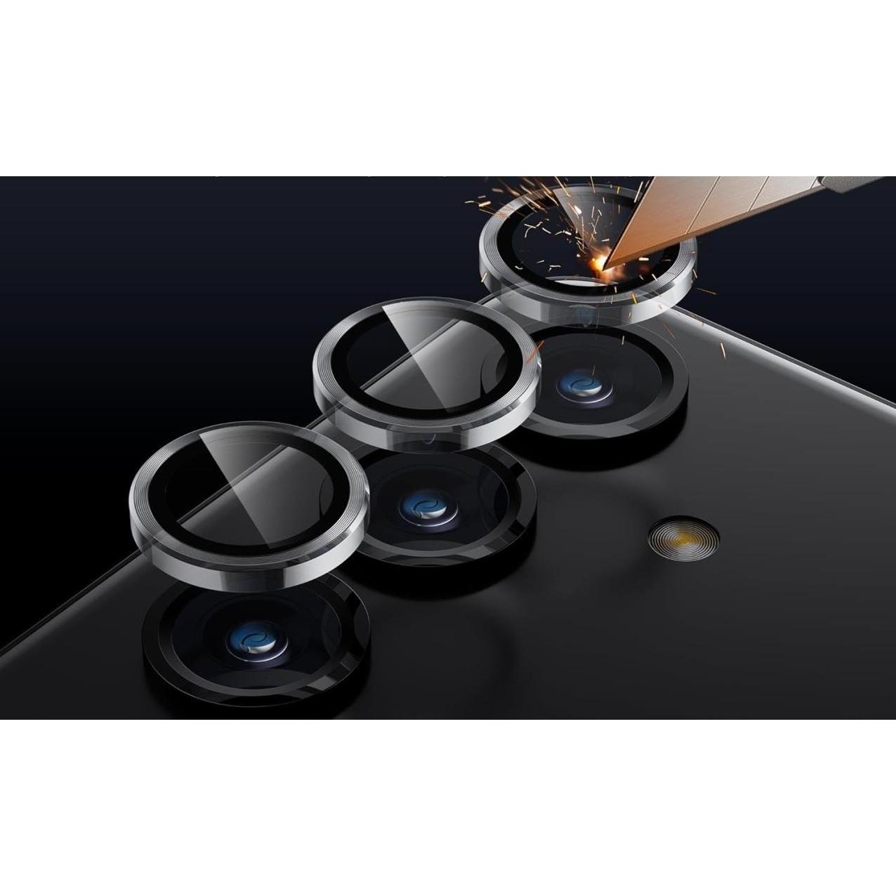 Thumbnail - Screenguard Camera Lens Protector Schutzglas Samsung Galaxy S24 FE (1 Stück, Samsung Galaxy S21), Smartphone Schutzfolie...