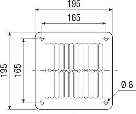 Produktbild Maico Ausblasschutzgitter