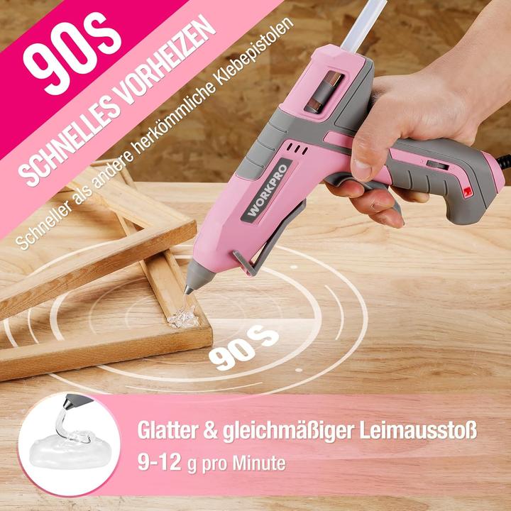 Produktbild Workpro W125252A Heissklebepistole