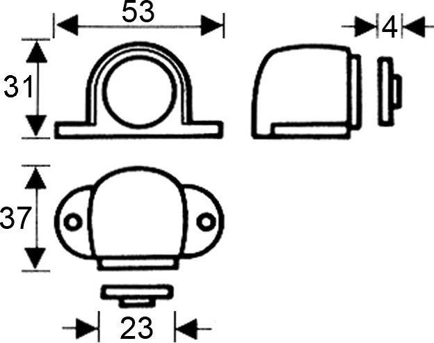Productafbeelding Werkstarck Magnetische deurhouder (1 Pcs.)