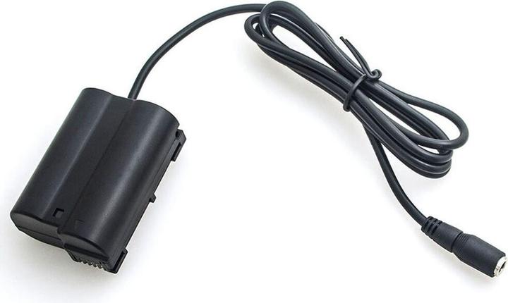 Actual product image Caruba Nikon EN EL15 full decoding dummy battery (straight cable) (Camera battery)