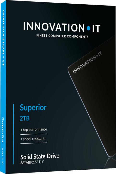 Produktbild Innovation IT SSD 2.5" 2TB InnovationIT Superior retail (2000 GB, 2.5")