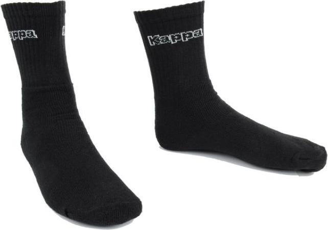 Produktbild Kappa Schwarze lange Socken (3er Pack, 39 - 42)