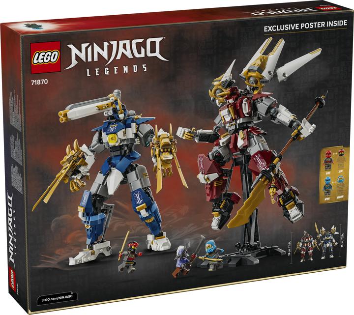 Produktbild LEGO Die Zwillings-Titanmechs (LEGO Ninjago)