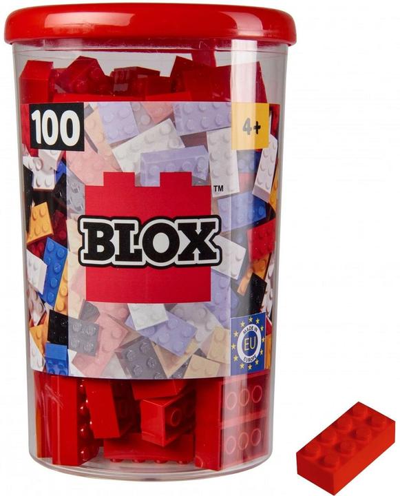 Androni Blox 100 red 8 bricks in box