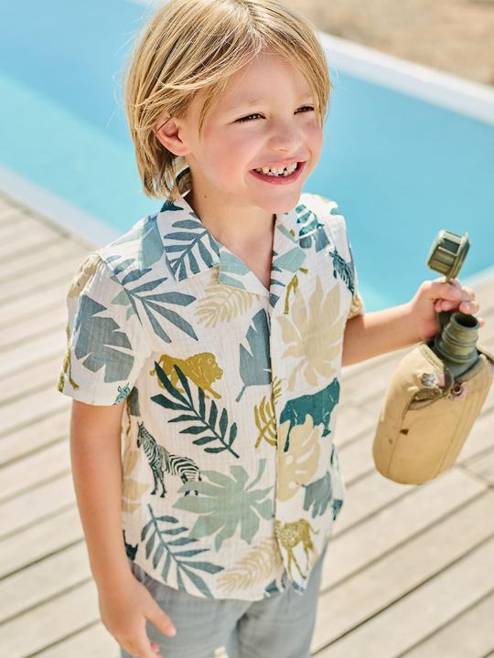 Immagine prodotto Vertbaudet Bedrucktes Hemd Jungen (140)