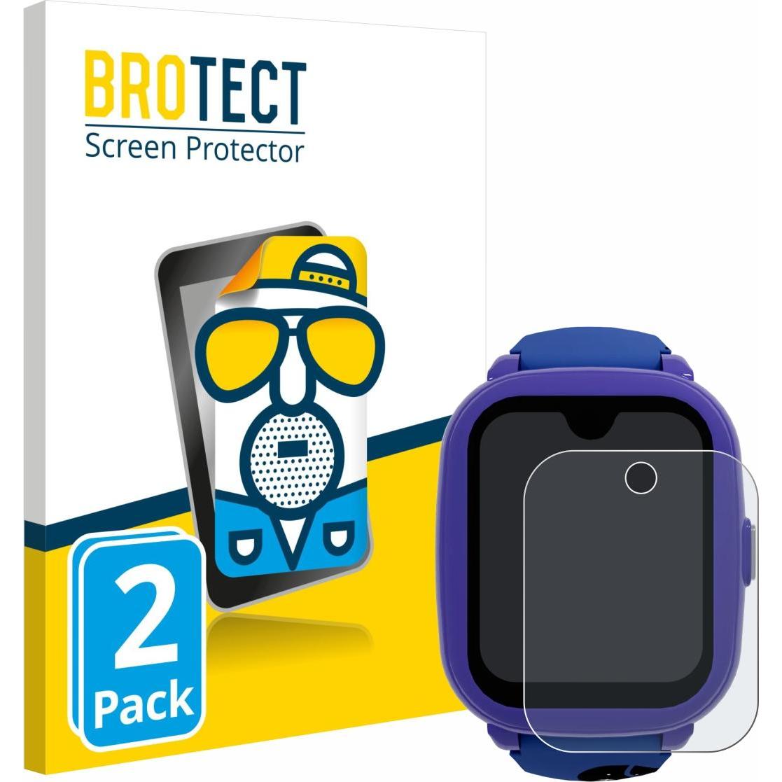 BROTECT Protection Mat, Film de protection pour smartwatch, Gris