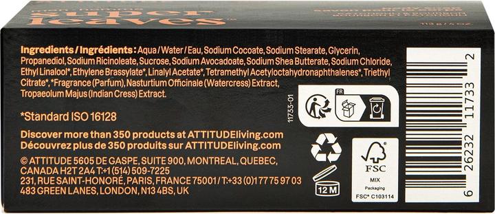 Produktbild Attitude super leaves men Patchouli & Bourbon 113g