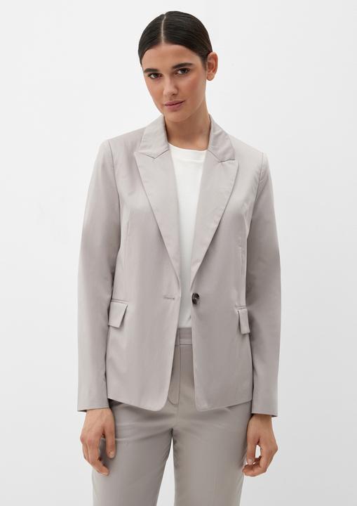 Immagine prodotto s.Oliver Indoor-Blazer Blazer aus Baumwollstretch (48)