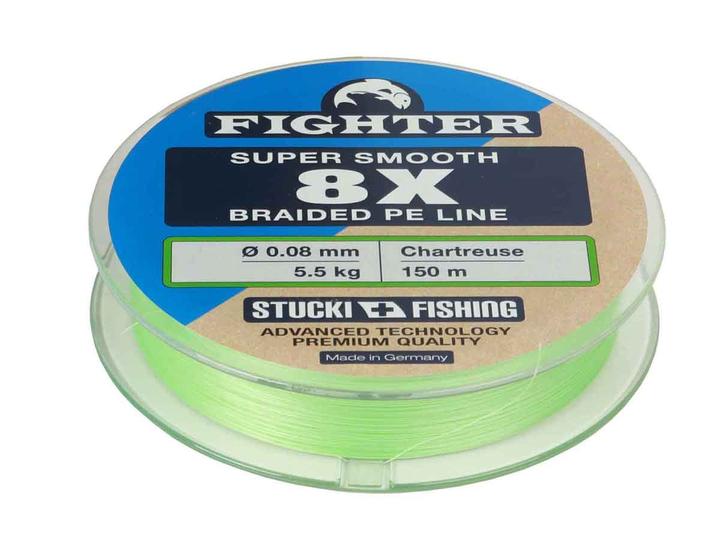 Produktbild Stucki Fishing Stucki Fighter 8X Premium Chartreuse 150m - 0.08mm