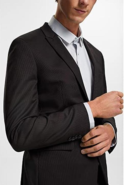 Actual product image Esprit Speckled Blazer with Flap Pockets and Notched Lapel (106)