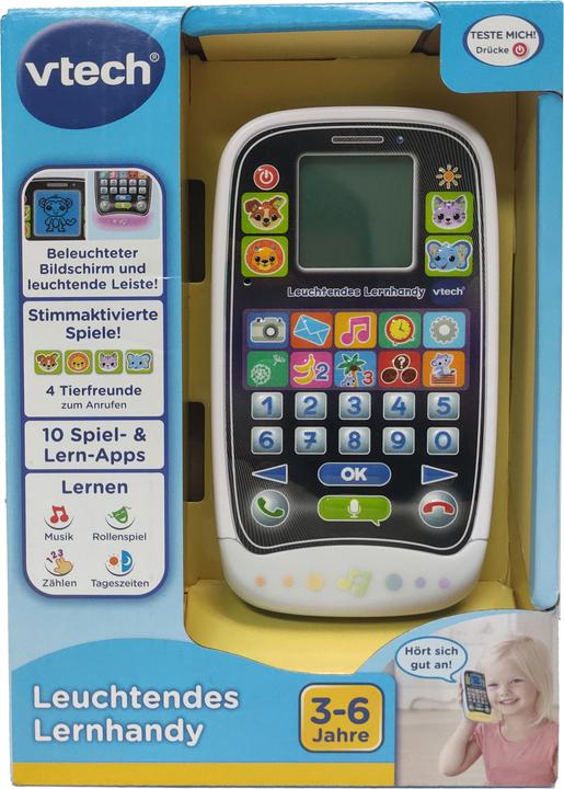 Actual product image VTech Glow-in-the-dark learning mobile phone (German, 3 - 6 years)