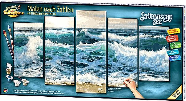 Immagine prodotto Schipper Dipingere con i numeri Mare in tempesta
