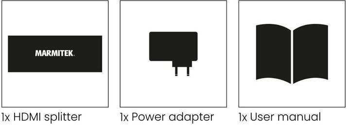 Produktbild Marmitek Split 618 Pro - HDMI-Splitter 4K 120Hz - 1 Eingang / 8 Ausgänge