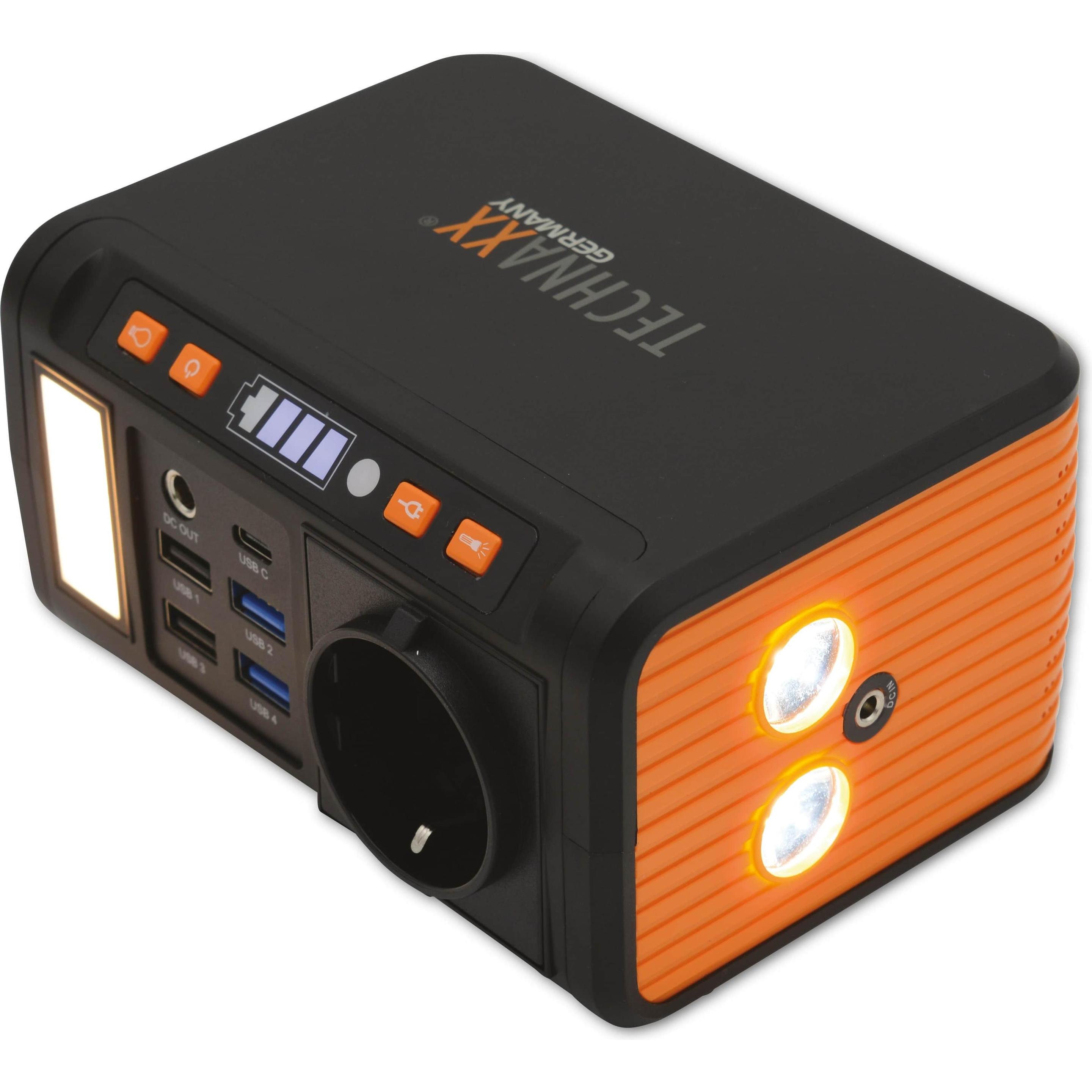 Thumbnail - Technaxx, Power Station, TX-205 (74 Wh, 1.20 kg)
