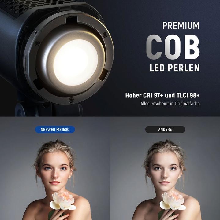 Produktbild Neewer Lamp LED MS150C RGB 150W 2700-6500K (Videoleuchte)