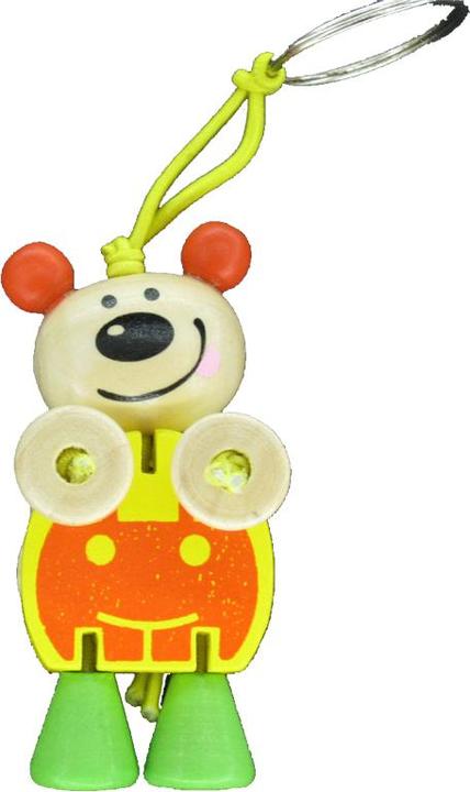 Actual product image small foot Keychain Display, 24 pcs.