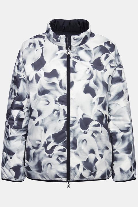 Actual product image Ulla Popken HYPRAR Reversible Printed Jacket (54)