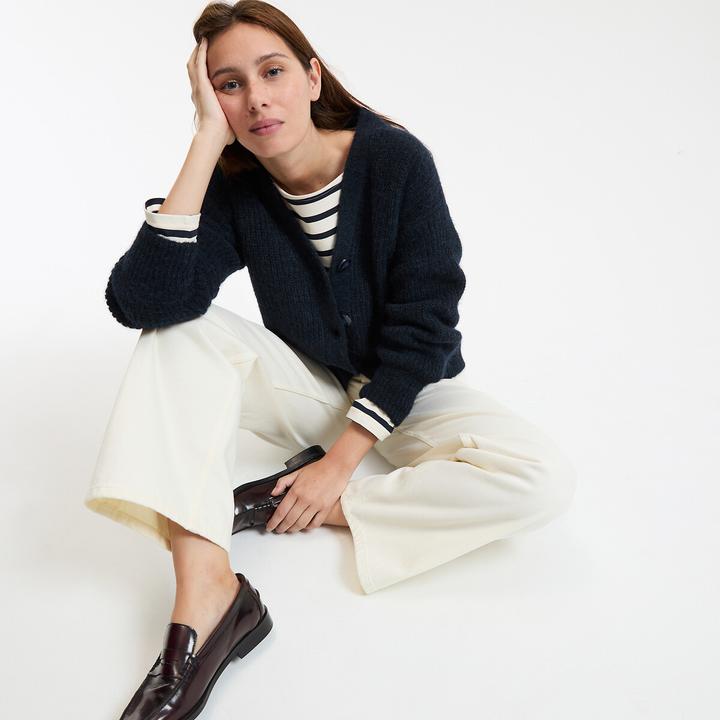Produktbild La Redoute Collections Strickjacke mit V-Ausschnitt Signature GILDAS (XS)