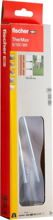 Productafbeelding Fischer TherMax 8/180 M6 (2 Pcs.)