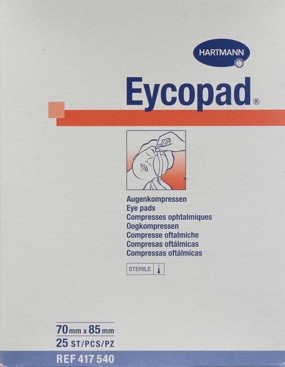 Actual product image IVF Hartmann Augenkompressen 70x85mm steril