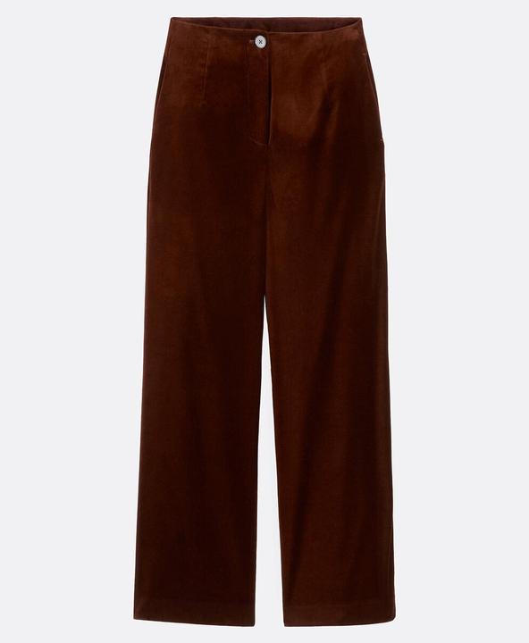 Produktbild La Redoute Collections Weite Hose aus glattem Samt (34)