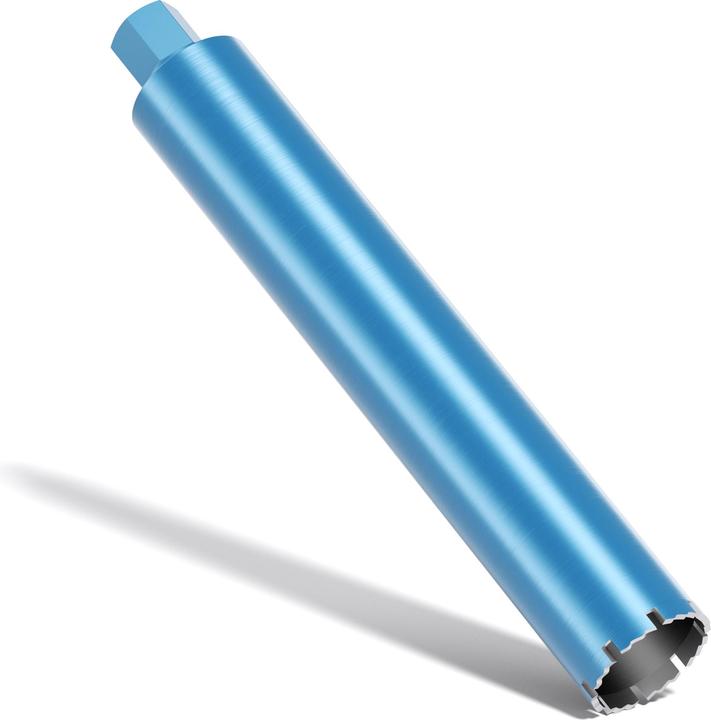 Produktbild Wiltec Diamantbohrkrone Shark Ø82mm Bohrkrone 450mm 1¼ UNC Diamantbohrer Beton (82 mm)